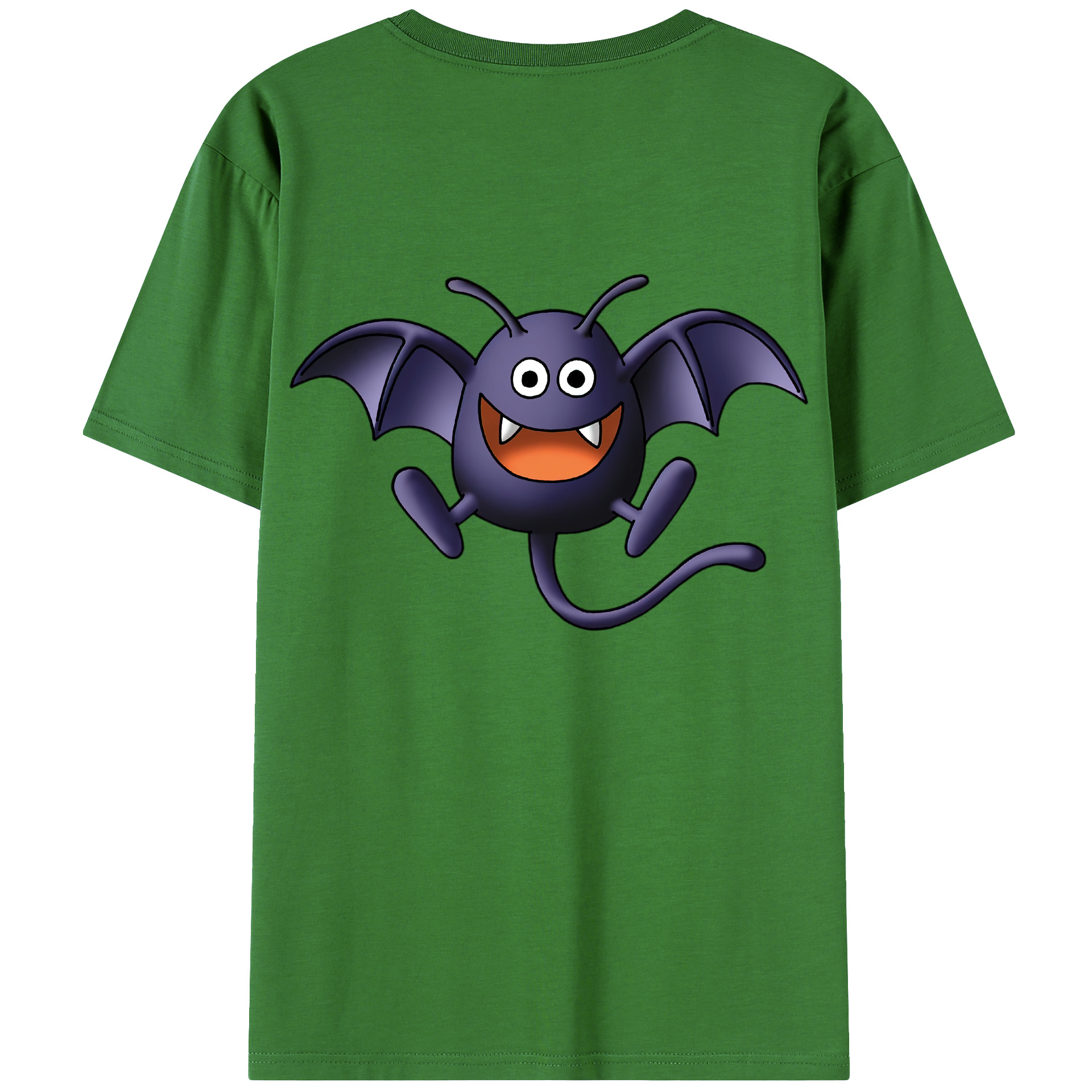 （画像用） ドラゴンクエスト Doragon Kuesuto Dragon Quest レディース半袖Tシャツ(バックプリント)